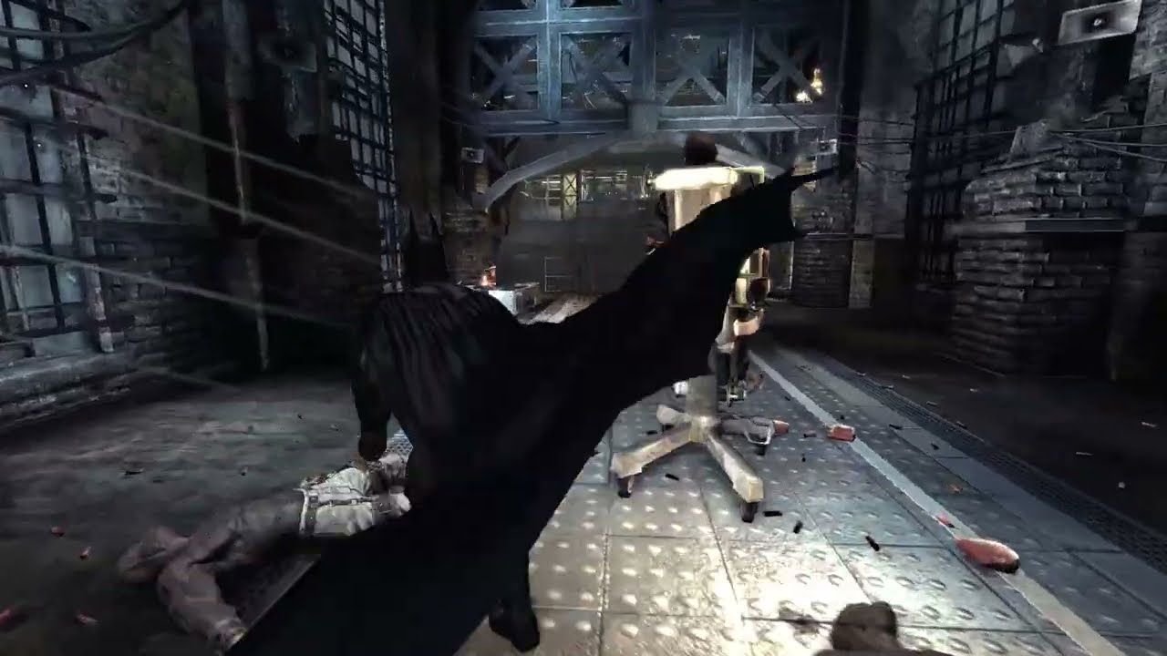 Collecting Explosive gel from the Batmobile | Batman Arkham Asylum 2009