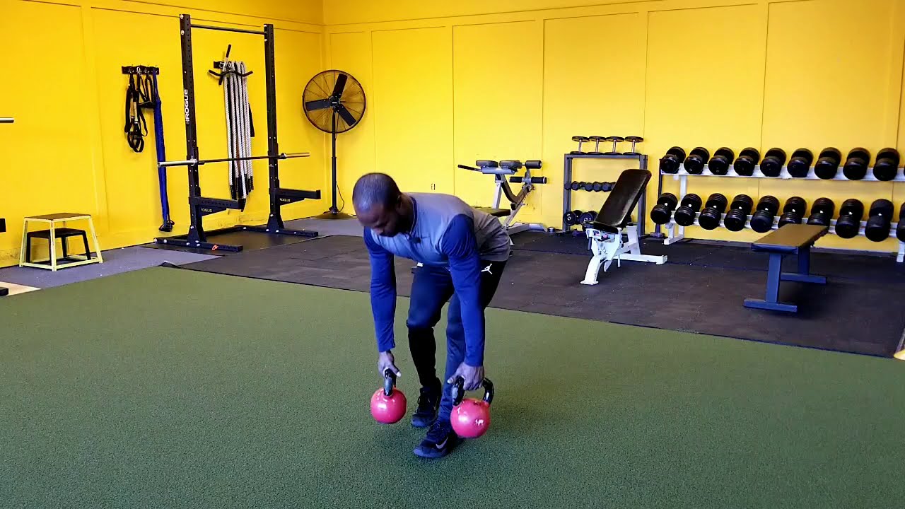 Staggered Stance KB RDL