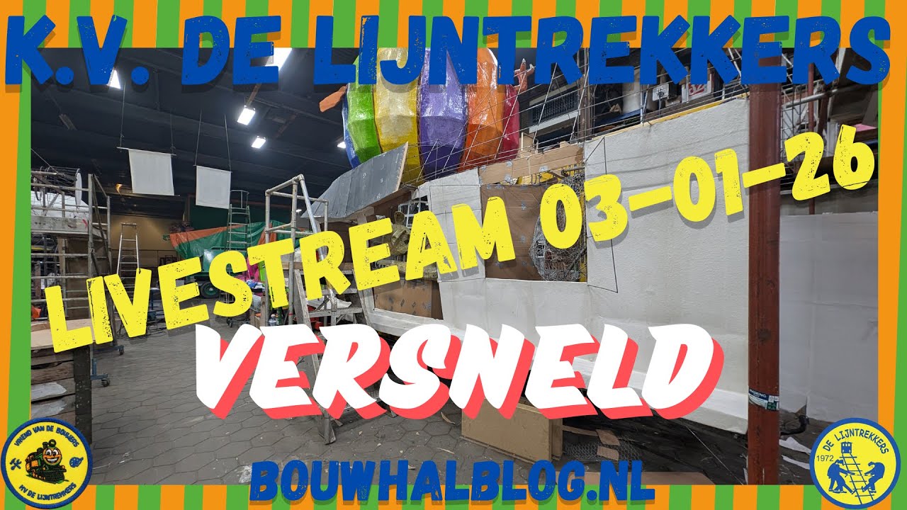 Livestream 03-01-2026 Versneld- BC KV de Lijntrekkers 2025/2026 #kruikenstad #carnaval