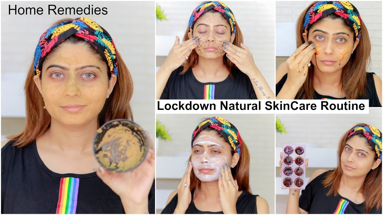 Lockdown Natural Skincare Routine | Morning and Night time Routine | Rinkal Soni