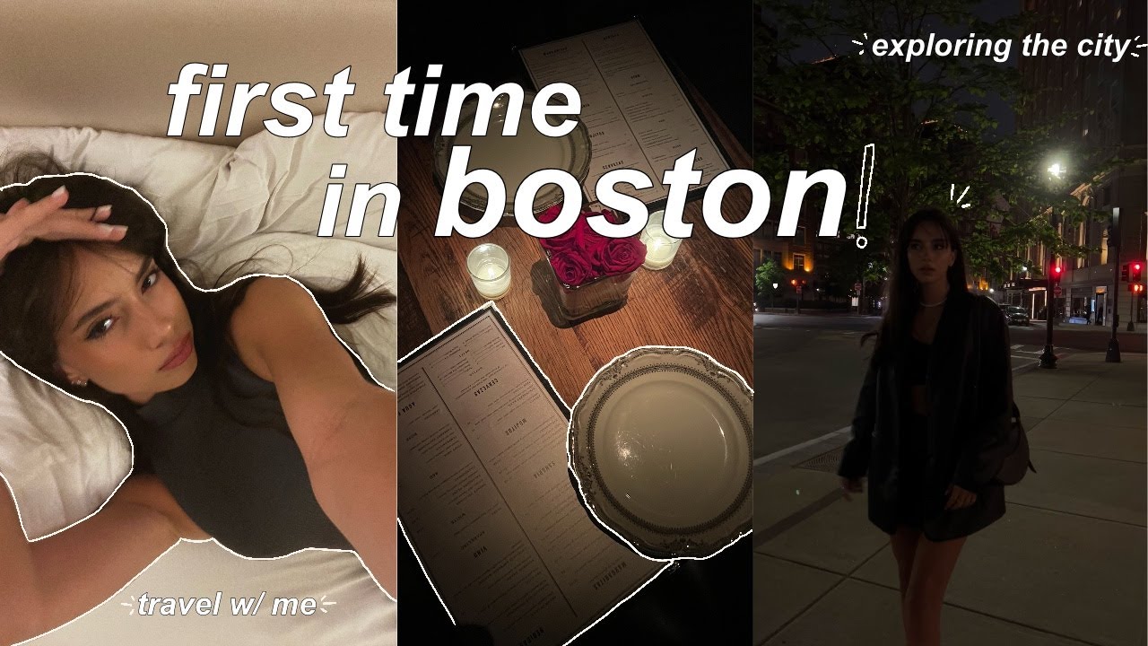 boston vlog | traveling with my best friend, listening to harry's house, + more new restaurants