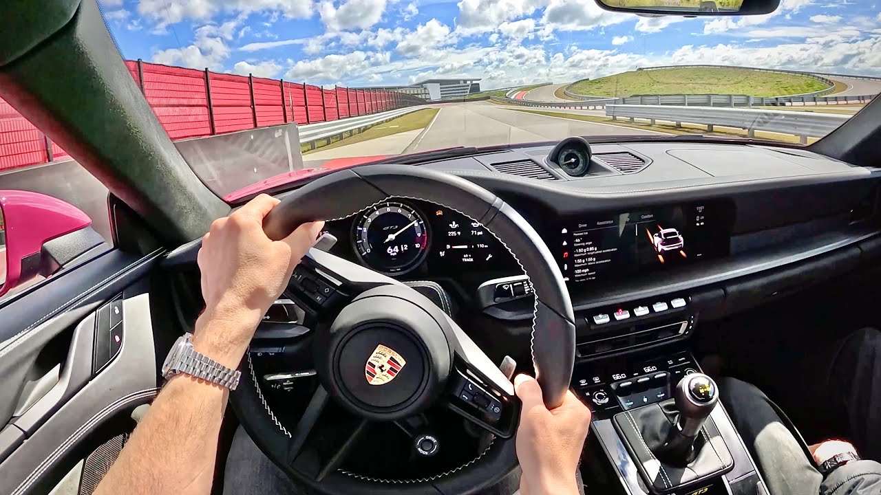 Porsche 911 GT3 MR 2024 года — впечатления от вождения (Porsche Experience Center Atlanta)
