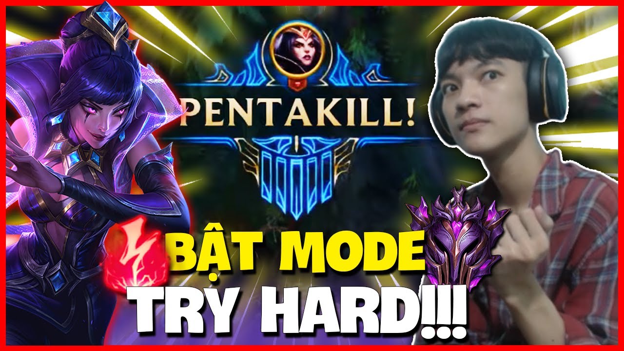 (LMHT) HIẾU LEBLANC BẬT MODE TRY HARD VÀ CÁI KẾT LỠ TAY LỤM NHẸ PENTAKILL !!!