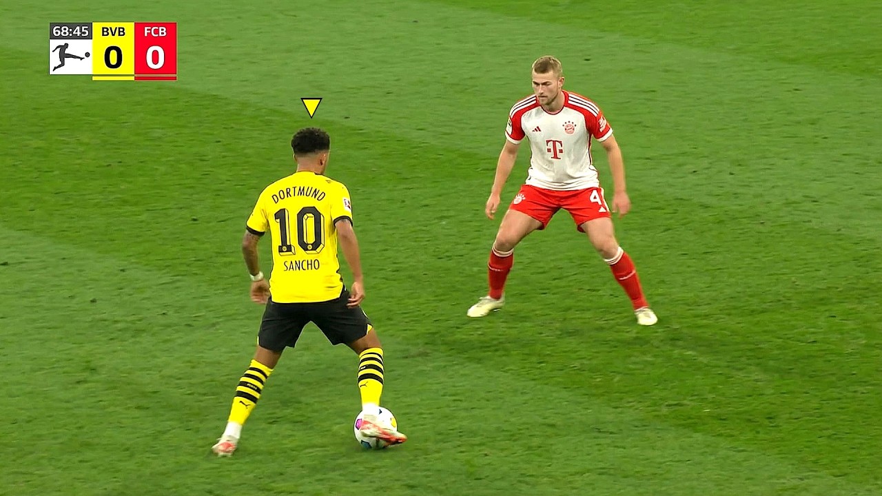 Jadon Sancho Top 33 Ridiculous Skill Moves 🔥
