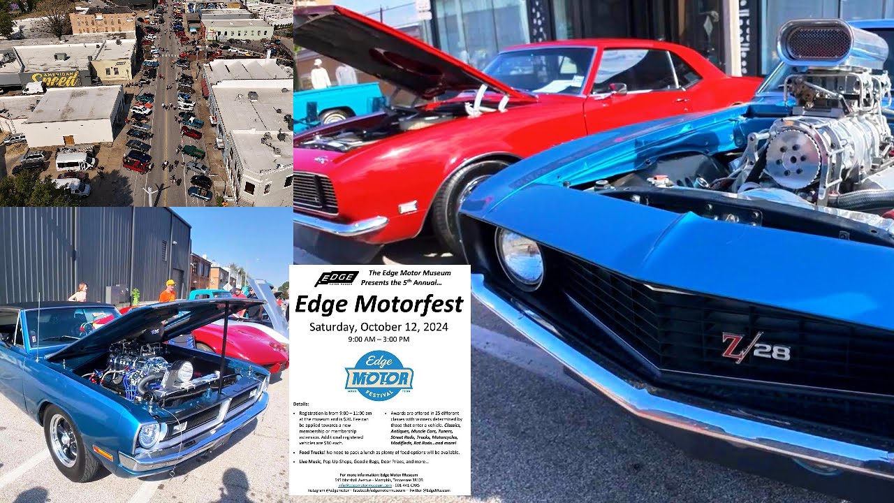 Edge Motor Museum Carshow 2024 in  [4K]