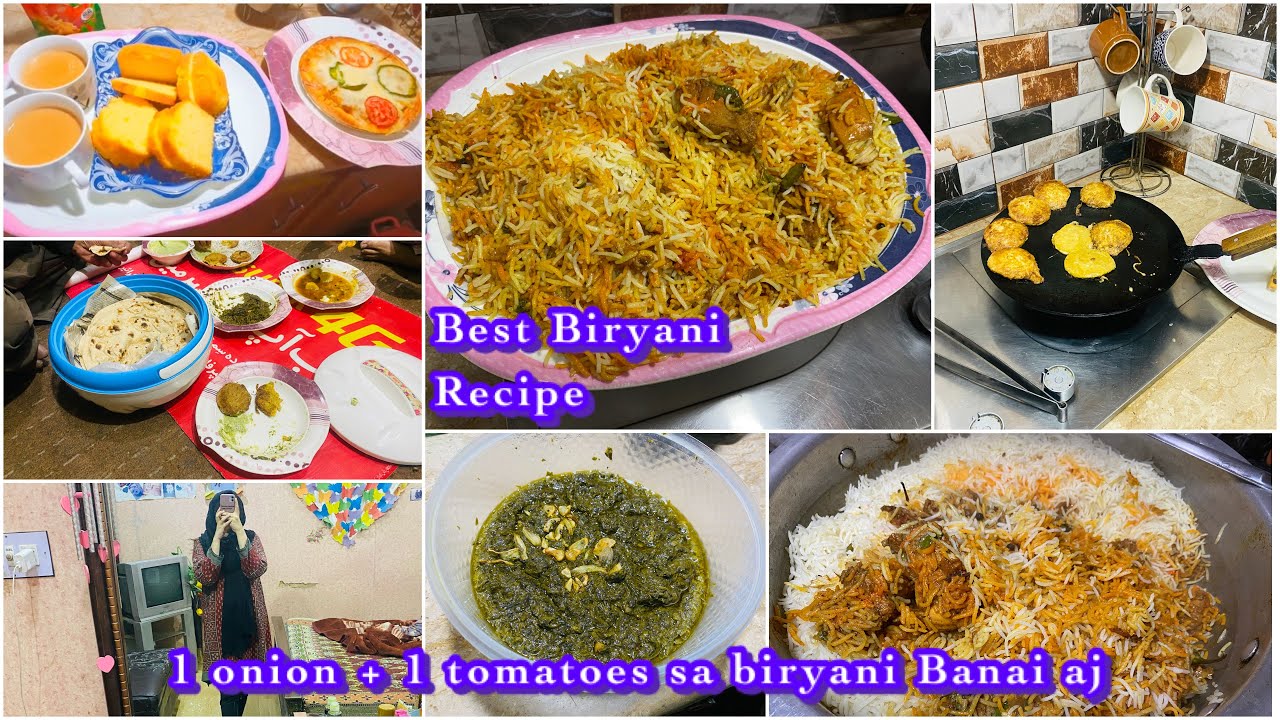 Biryani ki is recipe ka Baad ap ki life easy ho jaige😍 - 1 Onion+ 1 Tomator sa biryani bnaie aj