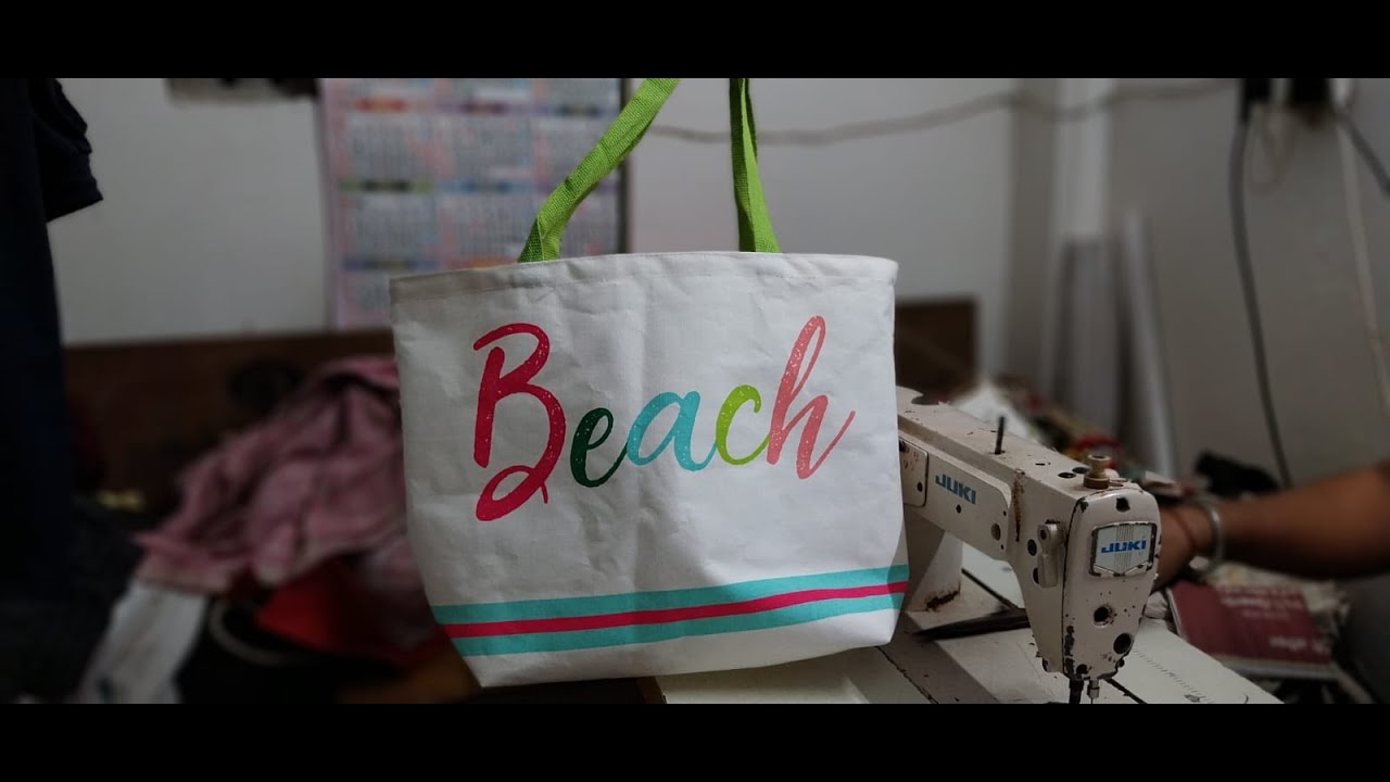 Canvas Beach Bag Making II 