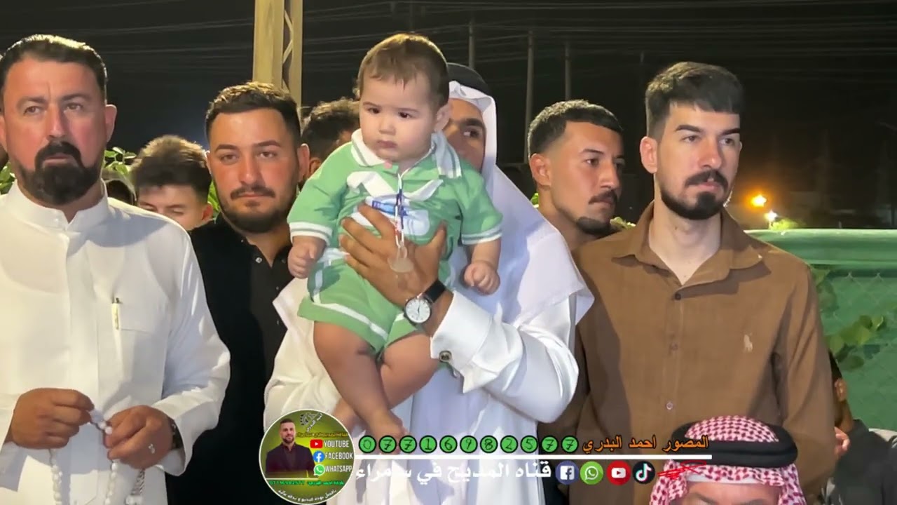 المداح صدام العبيدي مديح بحق سيدنا النبي وحرررربي في البهراط