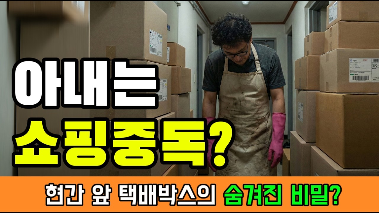 [충격] 와이프를 '쇼핑 중독'이라 비난했습니다. 저는 쓰레기였습니다. #쇼핑중독 # 택배박스 #육아공감