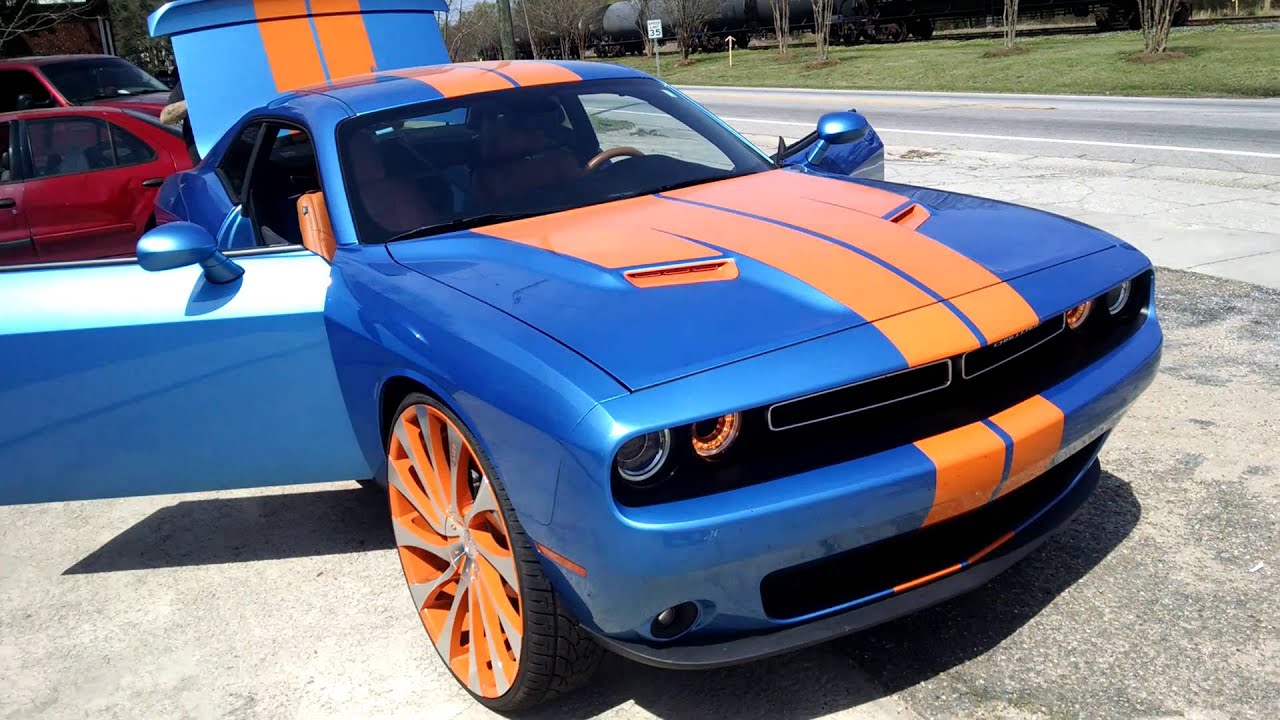 Dogde Challenger on 28s
