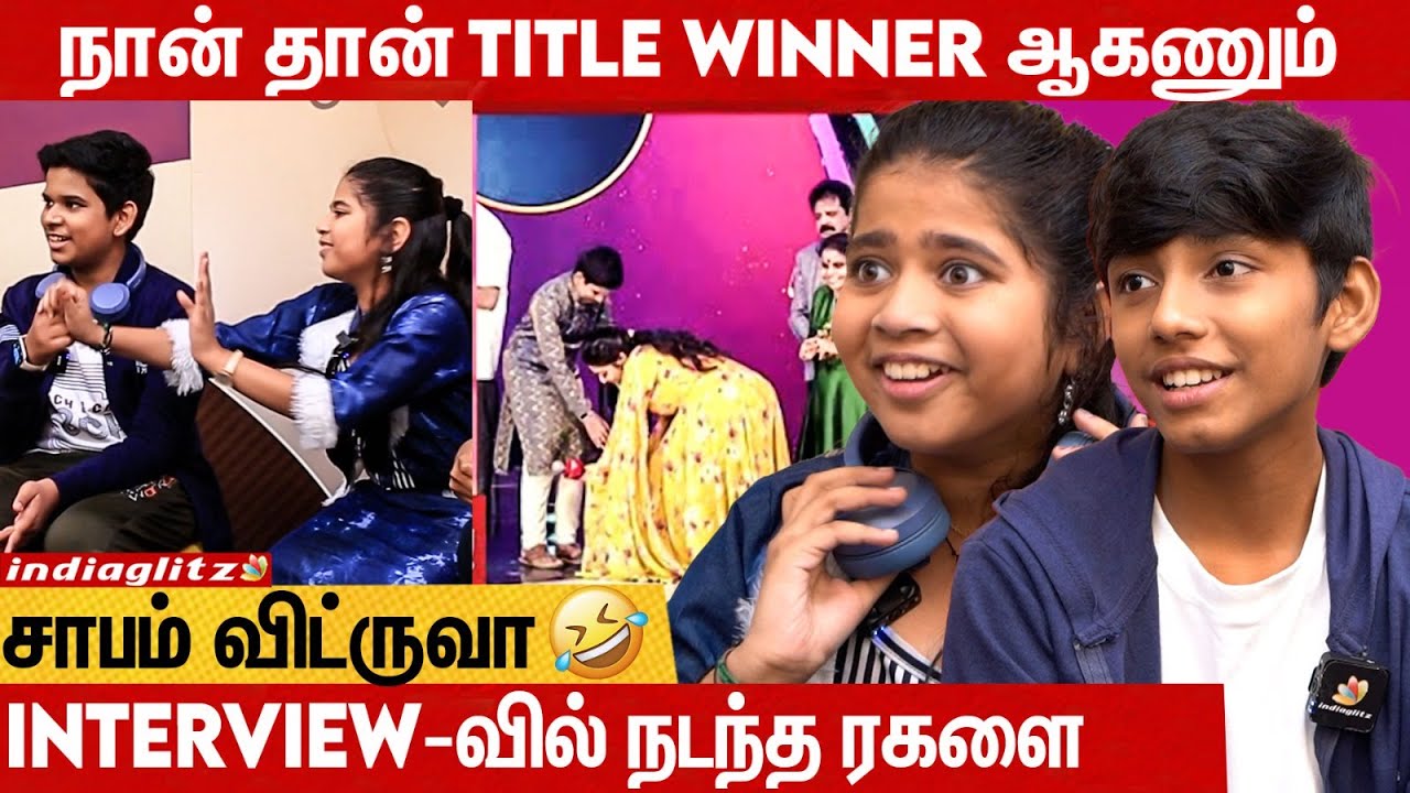 Possessiveness-ல கடிச்சி வெச்சிடுவா 🤣 SaReGaMaPa Finalist Fun Interview | Nishanth, Sanjana
