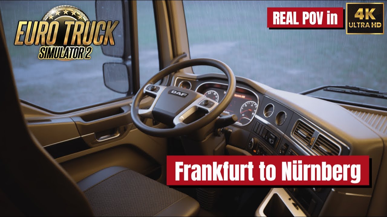 Real POV Autobahn Run: Frankfurt to N&uuml;rnberg