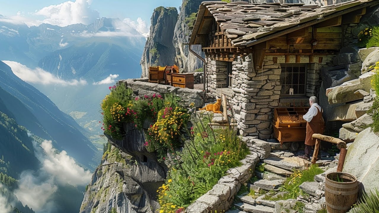 A Day in a Swiss Mountain Village: Life Above the Clouds