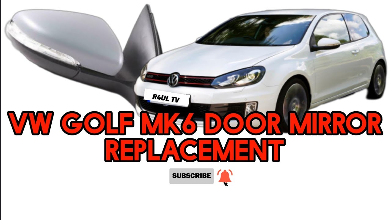 2010 VW GOLF DOOR MIRROR REPLACMENT MK6