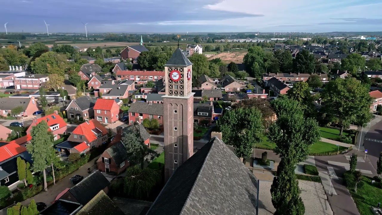 4K drone film - Ochten, dorp in de Betuwe