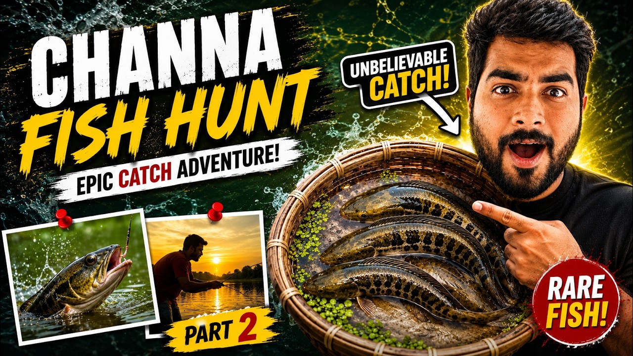 Canal Se Monster Fishes Pakadne ka Best Experience 🎣 🐟 | Part 2 🔥