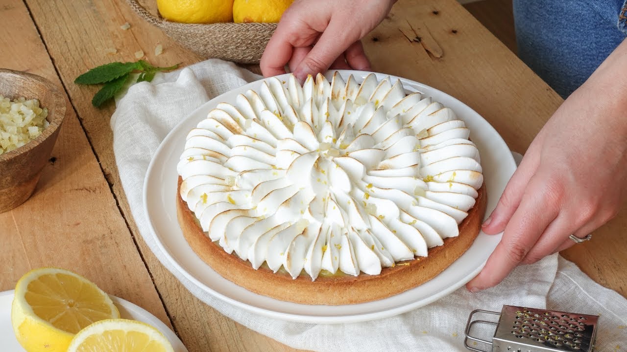 Tarte au citron meringuée