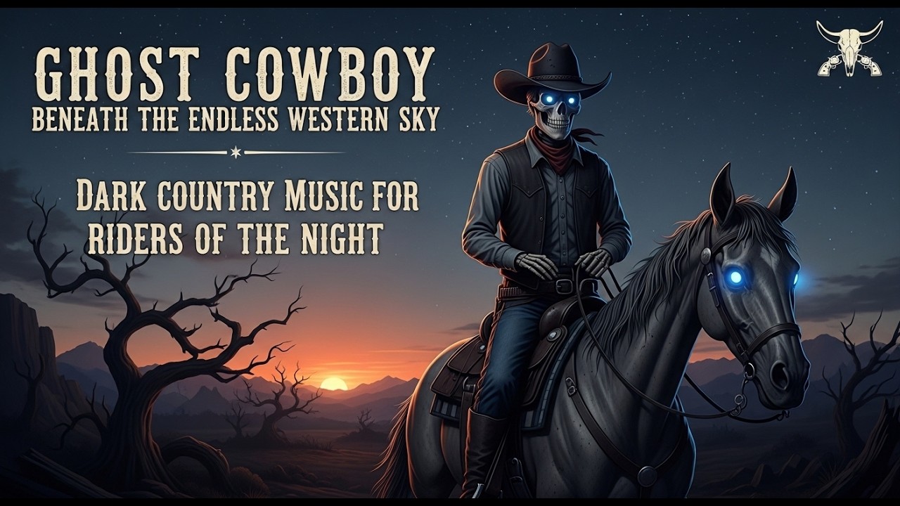 Ghost Cowboy Beneath the Endless Western Sky &ndash; Dark Country Music for Riders of the Night