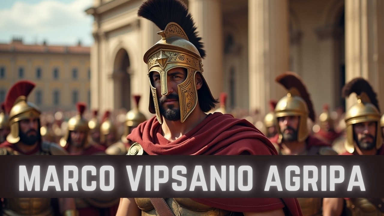 Biografía de Marco Vipsanio AGRIPA | Documental Histórico