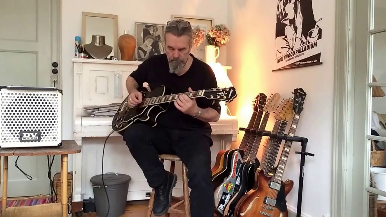 Ibanez AG95 and DV Mark Little Jazz amp. 😬👍🏼