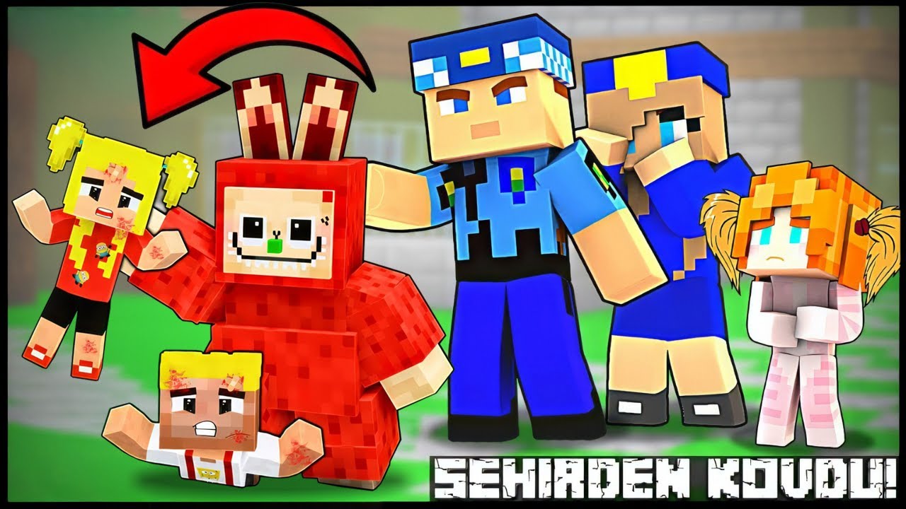 LABUBU EFEKAN VE EBRARI KAÇIRDI 😱 - Minecraft