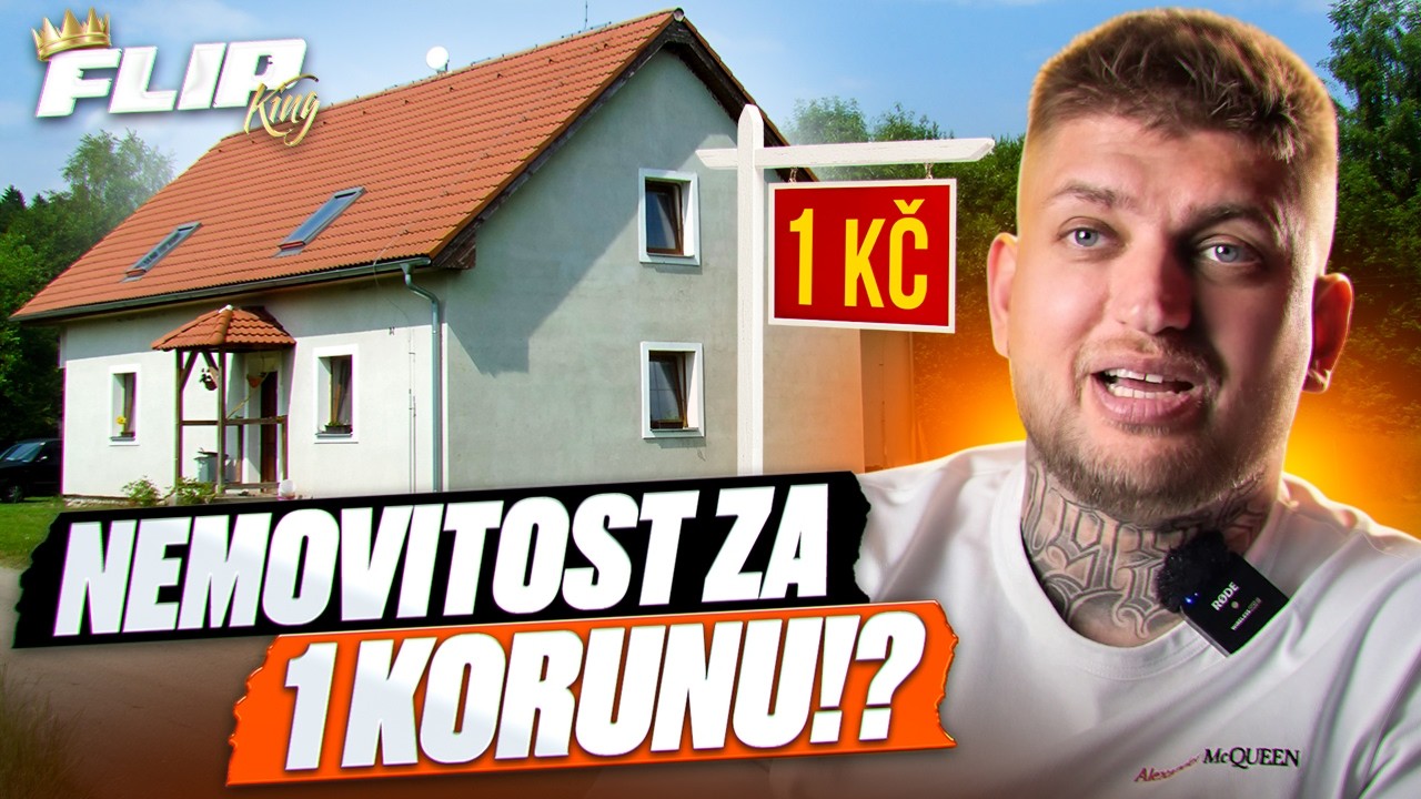 Jak můžeš kupovat NEMOVITOSTI za 1 KORUNU?