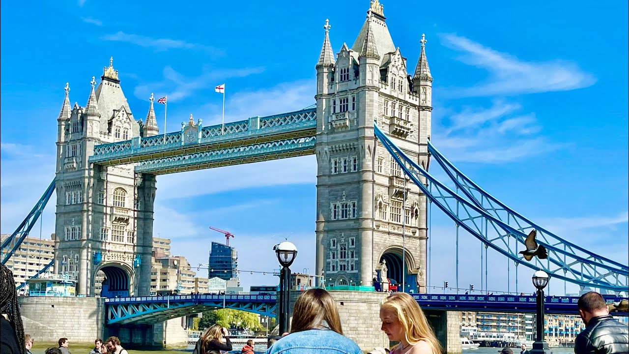 London walk | Tower Bridge Walking Tour | Tower Bridge London best view | 4K London