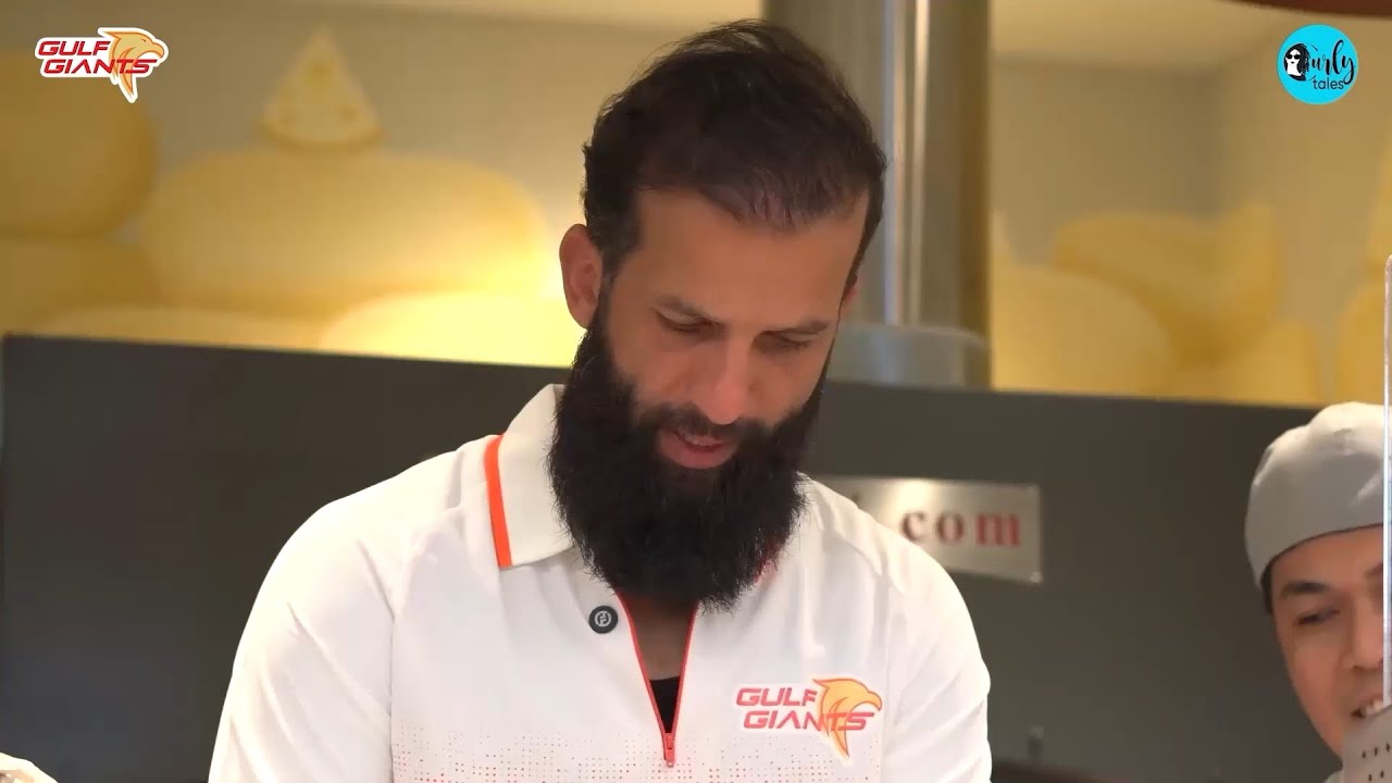 Moeen Ali turns chef mode ON with Curly Tales.
