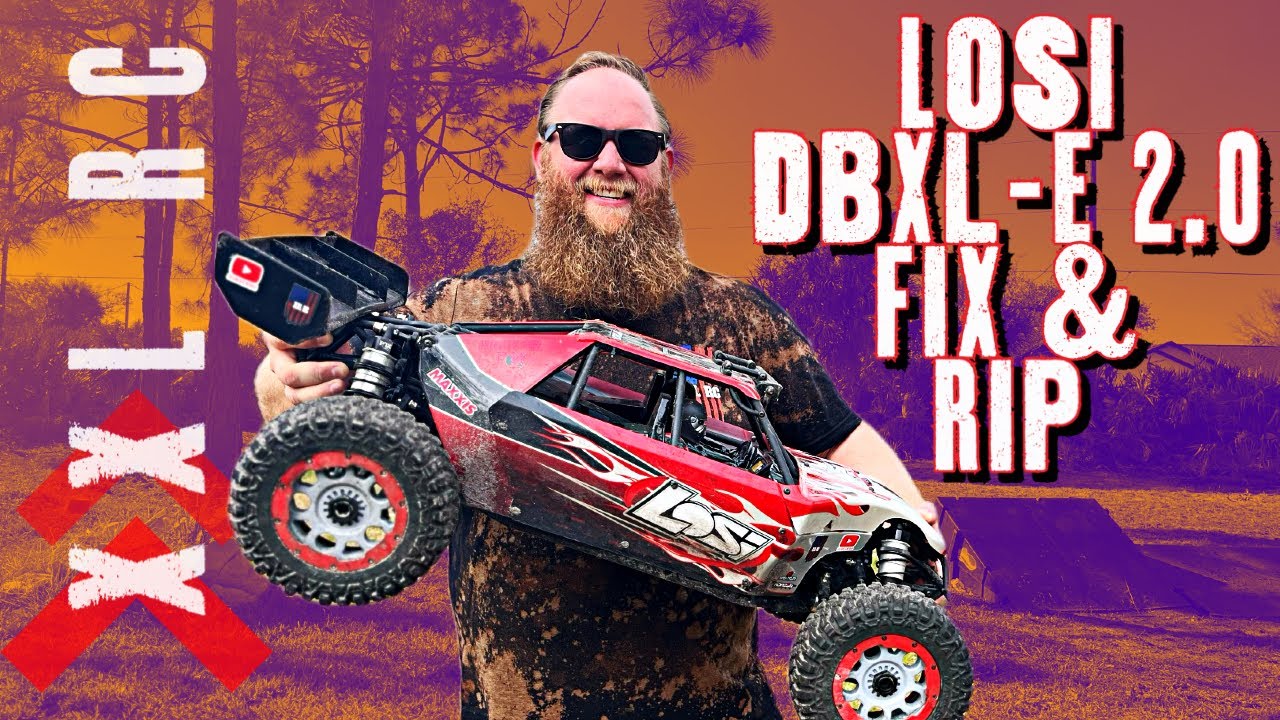 Losi DBXL-E 2.0 Восстановление и сеанс Bash | XXL РЦ