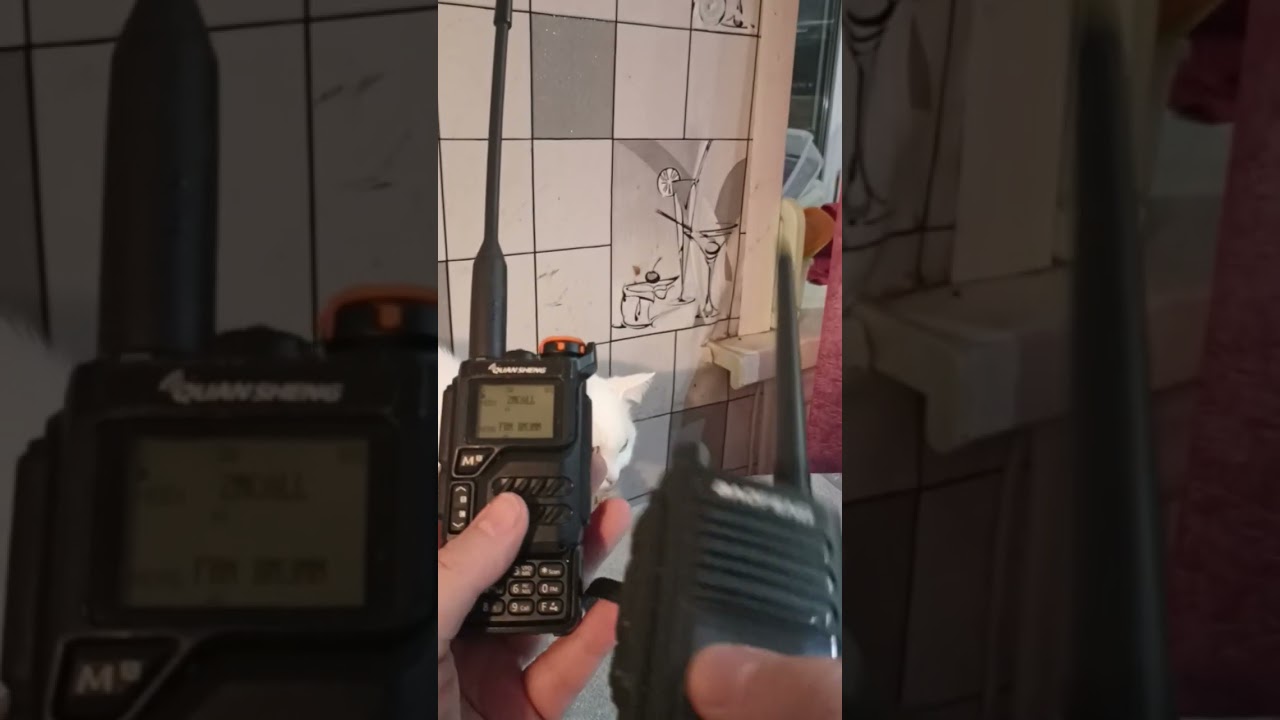 Захват и сохранение частоты на #quansheng uv-k5 #радиолюбитель #радио #ham