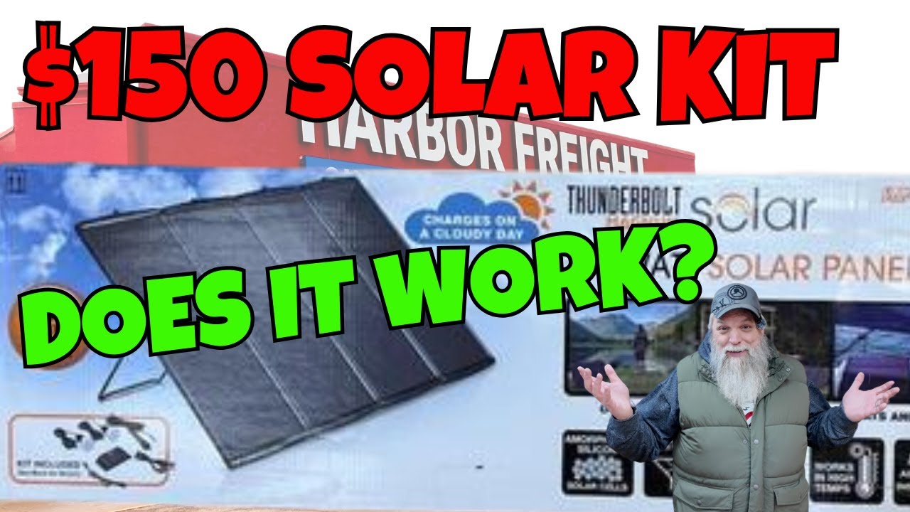 I Tested Harbor Freight’s $150 Solar Kit—Does It Actually Work?