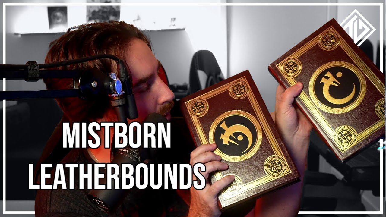 Unboxing fancy LEATHERBOUND MISTBORN - Brandon Sanderson