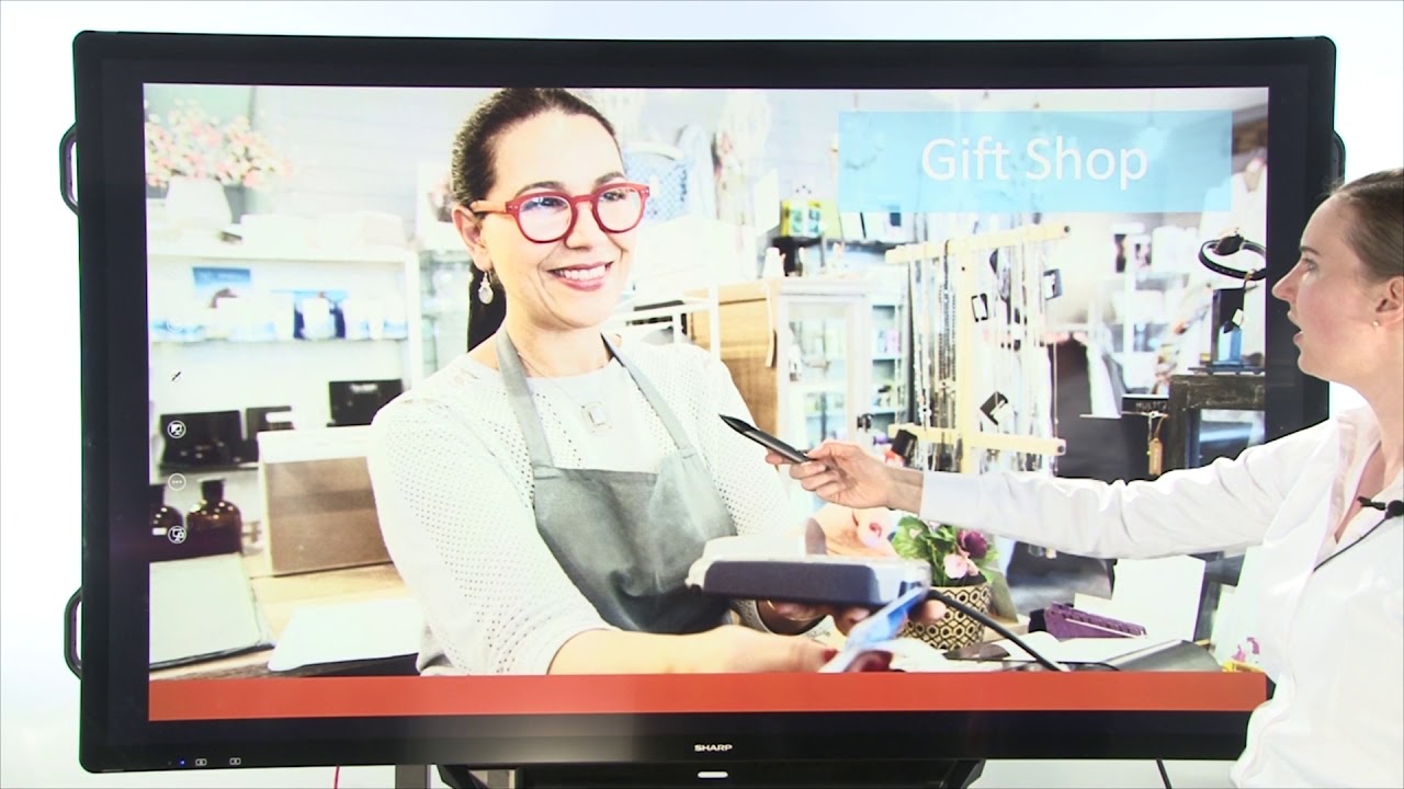 SHARP Pen Software 3.6 on the 4K AQUOS BOARD® Interactive Display System