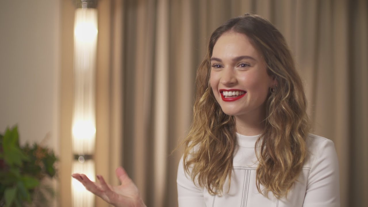 Lily James talks new star-studded Burberry ad