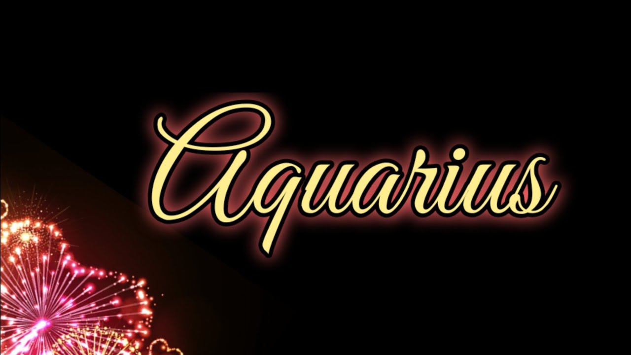 Aquarius ♒ You're thinking about this specific person, and see what's waiting for you! ❤️ April 2022