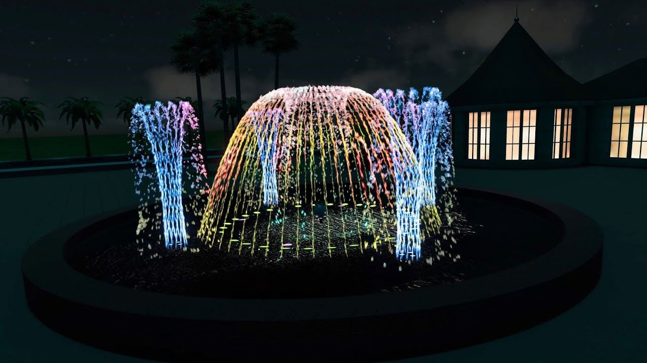 3D Fountain Animation | Realistic Water Effects by DHYANI TECHNOLOGIES @dhyanitechnologies 