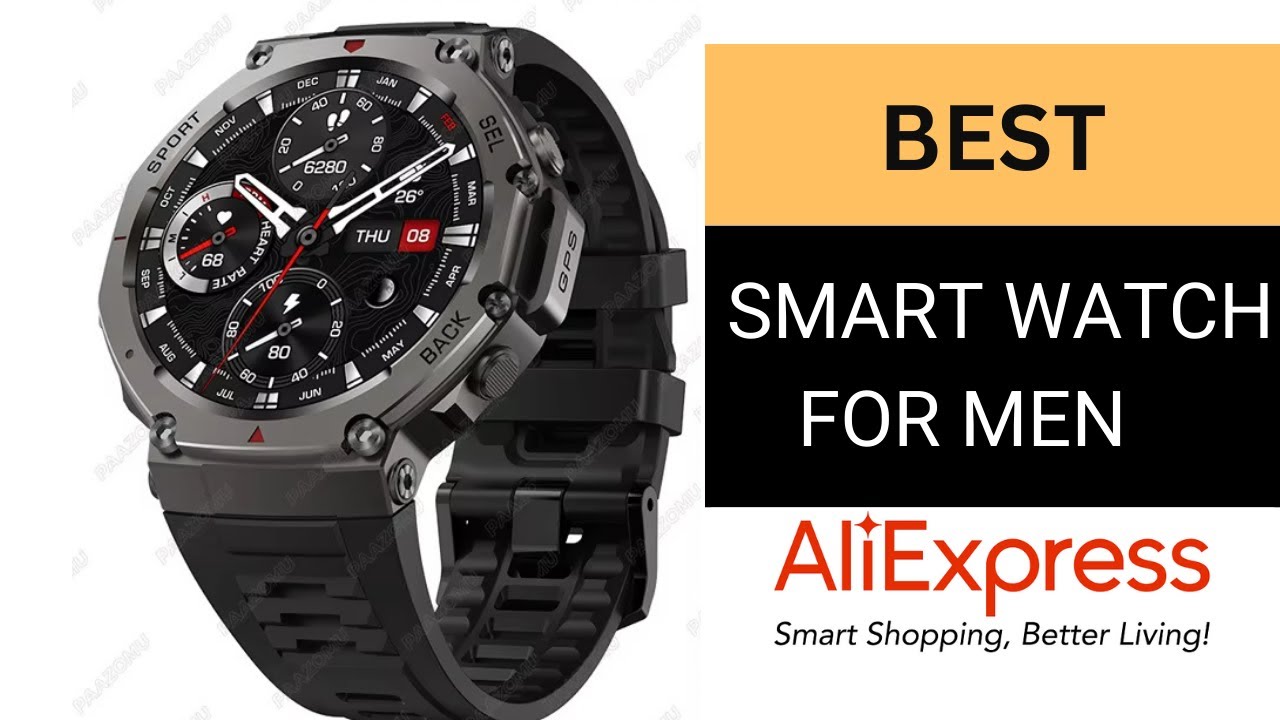 Best GPS Smartwatch 2025 | 10ATM Waterproof & AMOLED Display