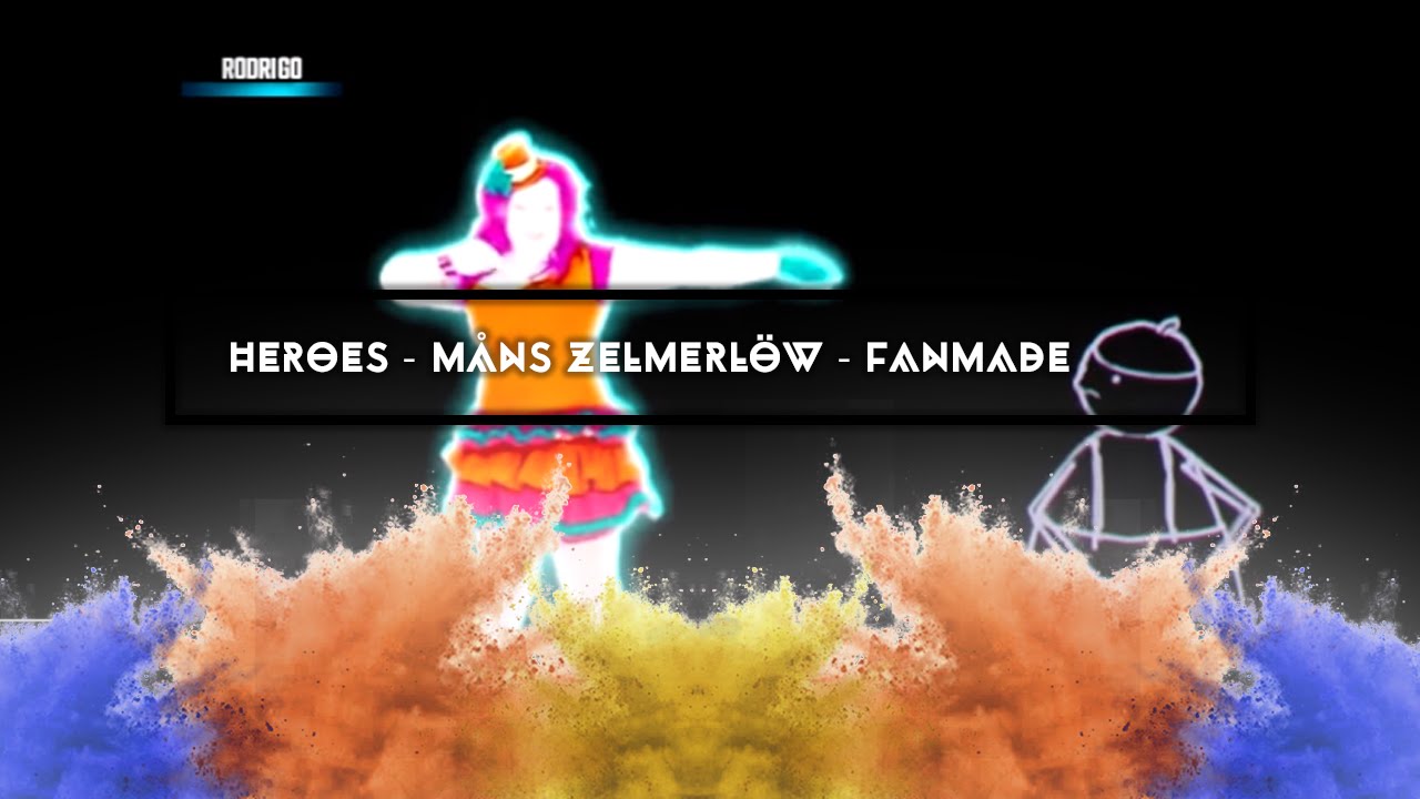 Just Dance - Heroes - Måns Zelmerlöw - Fanmade Mashup - Epilepsy Warning