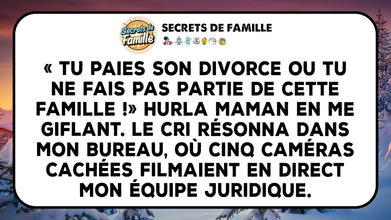 Pour Avoir Refusé De Payer Le Divorce De Mon Frère, Ma Mère M'a Giflée ; L'audio Est Chez 5 Juges.