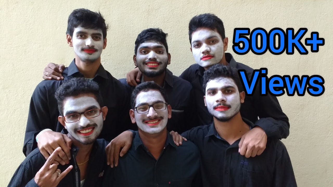 Old vs New generation mime by RVR&JC Students, SAGAR MADHAN MALLA and his team