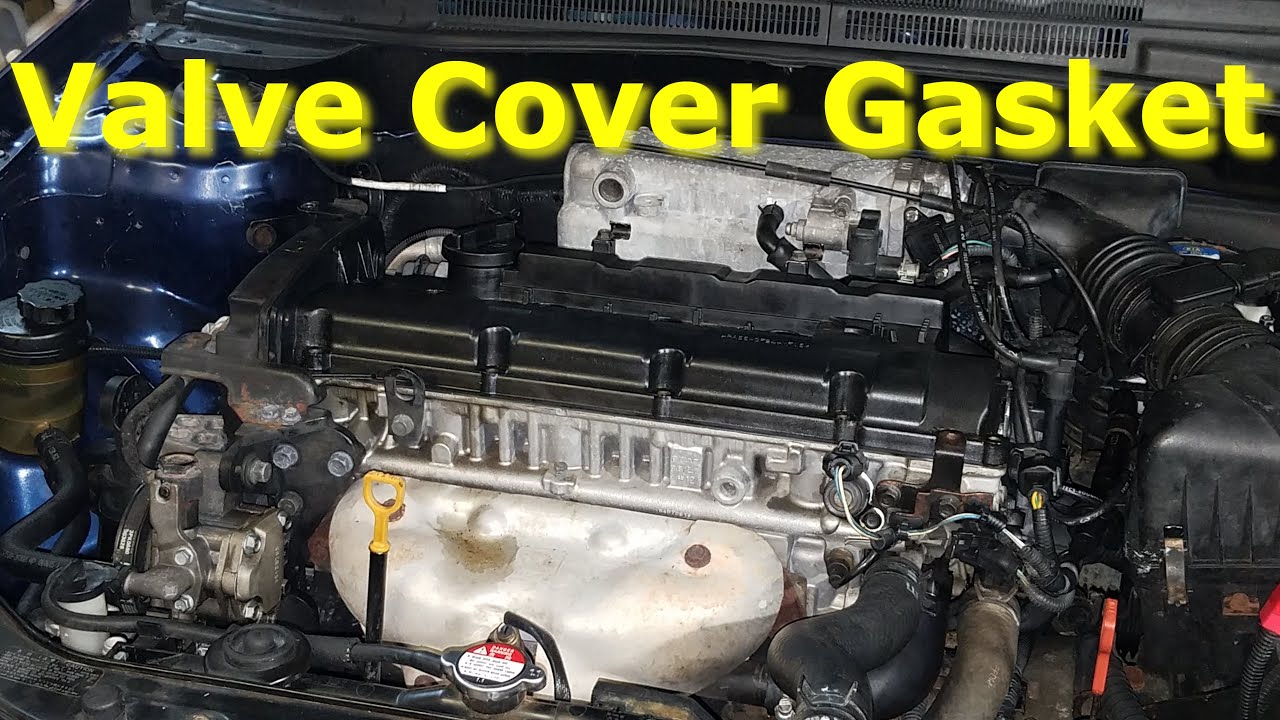 Valve Cover Gasket Replacement on a Kia Spectra 2.0L