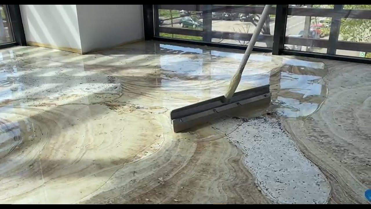 Pardoseala epoxidica decorativa - Cluj Napoca epoxy clear
