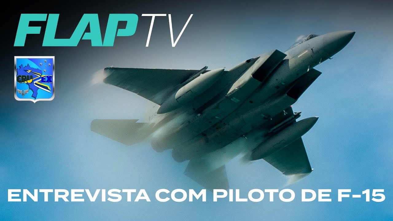 CRUZEX 2024 - Entrevista com piloto de F-15.