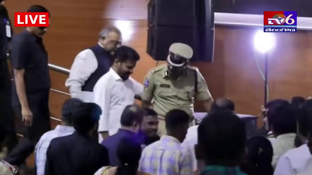 TV6 NEWS// CM Revanth Reddy launches 'Stand With Her' campaign by Telangana Police at JNTU Hyderabad