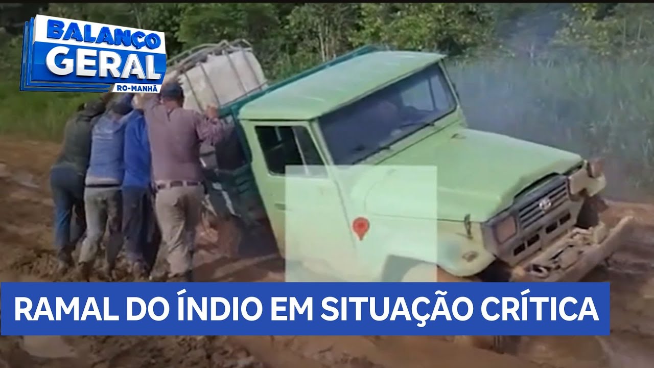 Ramal do Índio está intrafegável e moradores pedem ajuda