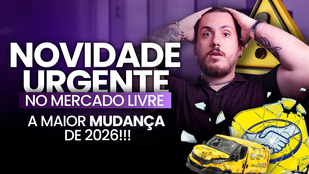 NOVIDADE URGENTE NO MERCADO LIVRE: A MAIOR MUDAN&Ccedil;A DE 2026!!!