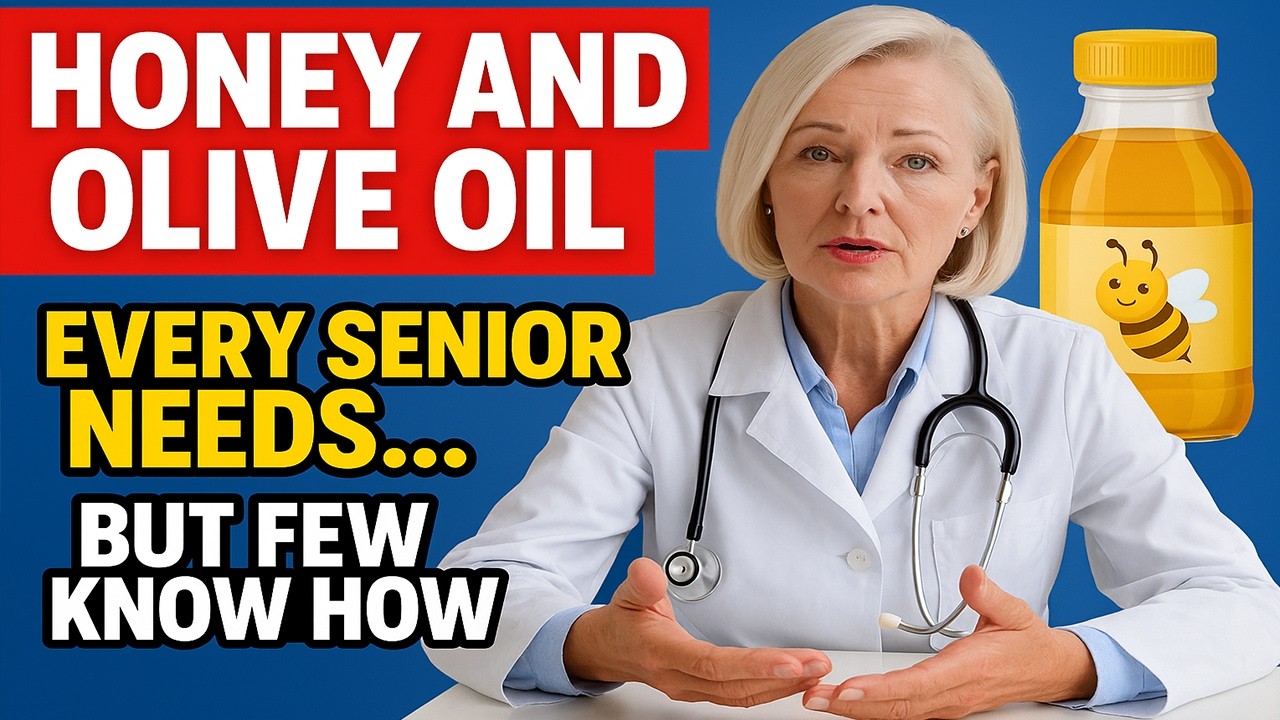 Honey and Olive Oil &ndash; Better Than 90% of Medications! | Senior health tips
