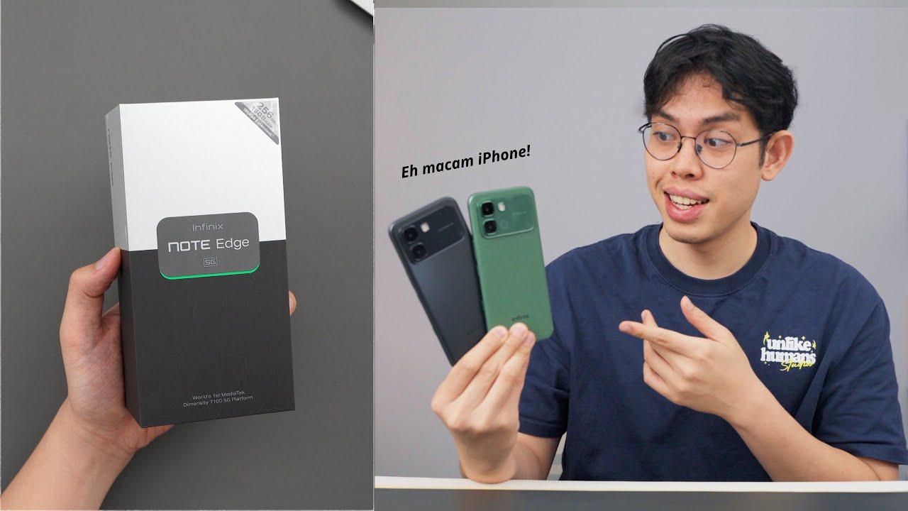 Fon pertama Infinix tahun 2026!! - Unboxing Infinix Note Edge 5G