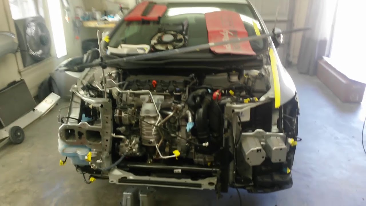2015 HONDA CIVIC PART 1 | FRONT COLLISION REPAIR