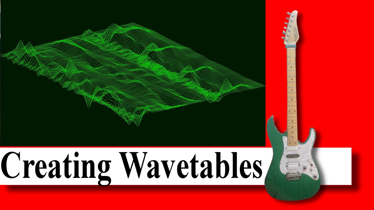 Creating Wavetables for SynthmasterOne